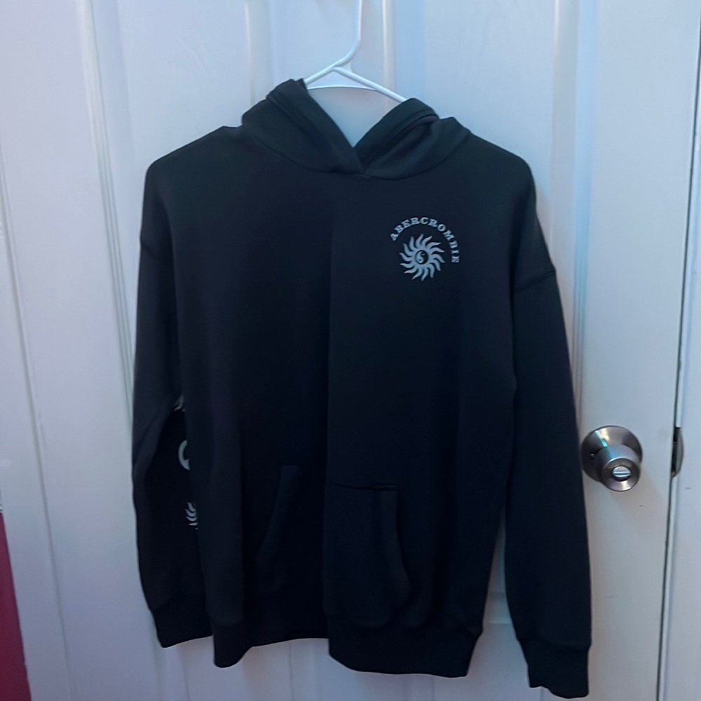 Abercrombie kids black hoodie
